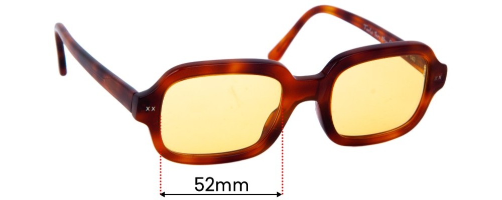 Sunglass Fix Replacement Lenses for Lexxola Jordy - 52mm Wide